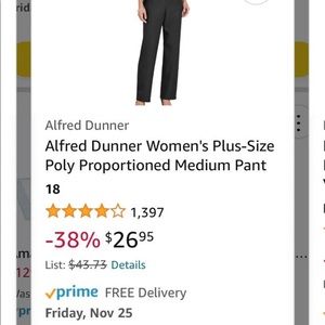 Dress pants. Brand new. Couldn’t return. My loss your gain.